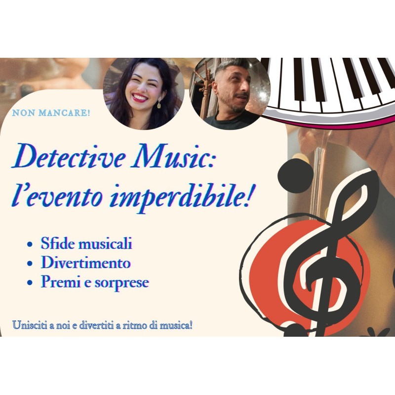 Detective Music: Apericena e Giochi musicali 